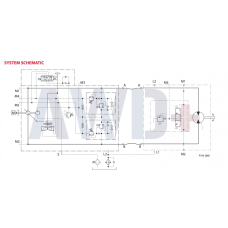 90M075 Аксиально-поршневой мотор Danfoss 90 серии 90-M-075