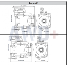 FRR090 Аксиально-поршневой насос Danfoss FR-R-090