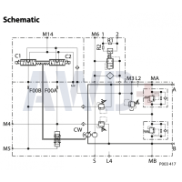 H1P130L Аксиально-поршневой насос Danfoss серии H1-P-130-L