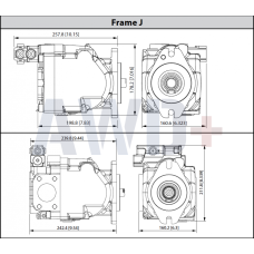 JRLS75 Аксиально-поршневой насос Danfoss JR-L-S75