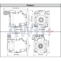 JRRS51 Аксиально-поршневой насос Danfoss JR-R-S51 JRRS51 Аксиально-поршневой насос Danfoss JR-R-S51