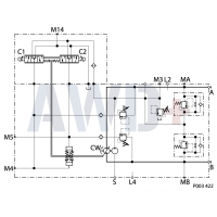 H1P250L Аксиально-поршневой насос Danfoss серии H1-P-250-L