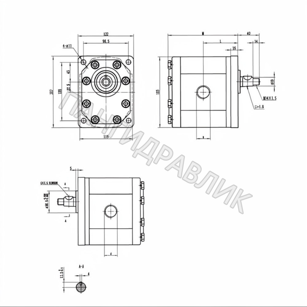 Гидронасос Q2-51R-R11C11-SG05G04-N